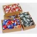 Chocolate Truffles in Stackable Bamboo Boxes - Power of 4