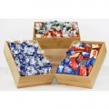 Chocolate Truffles in Stackable Bamboo Boxes - Power of 3