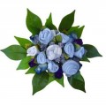 Baby Bunch Blue - Baby Clothing in a Bouquet